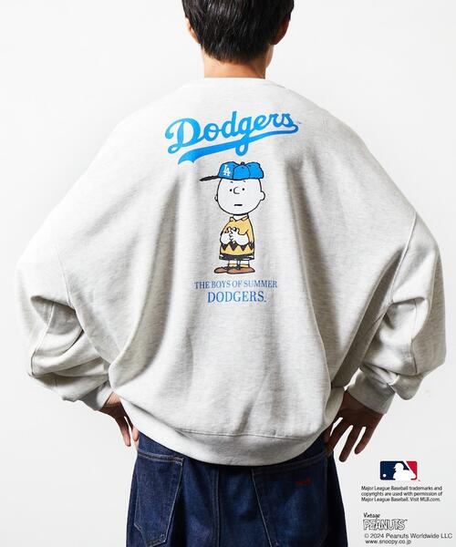 MLB X PEANUTS 프릭스스토어 빅실루엣 스웨트 티 스누피 24AW 1221248900834