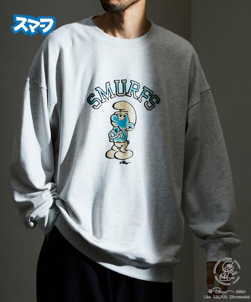 프릭스스토어 릴렉스핏 스머프 스웨트 티 1021248901123 24AW