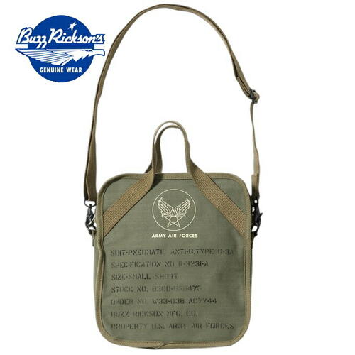 버즈릭슨 G-3A H.B.T. 밀리터리 숄더백 가방 BR02833 일본 빈티지 밀리터리 아메카지