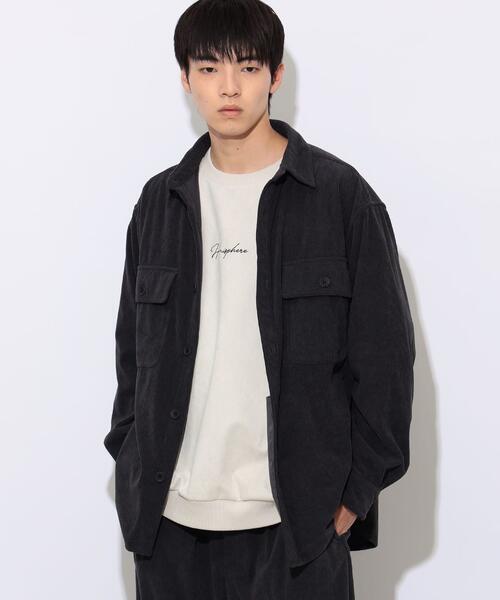 빔즈 하트 코듀로이 CPO 빅 셔츠 42-11-0070-147 가을 아우터용