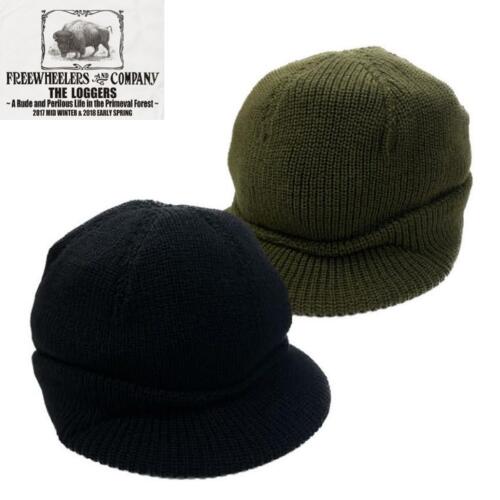 프리휠러스 빈티지 스타일 울 니트 지프 캡 모자 23AW M-1941 2337003