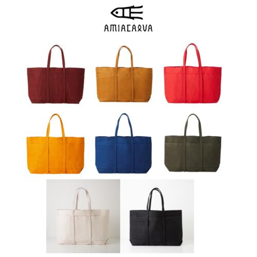 아미아칼바 워시드 캔버스 6포켓 토트백 가방 L A055