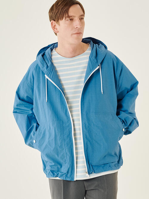 오르치발 남성 후드 지퍼 블루종 점퍼 24SS OR-A0504 ONB