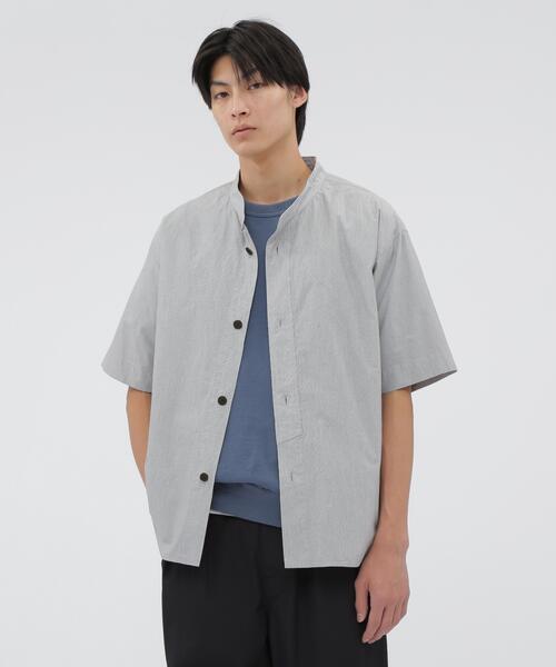마가렛호웰 남성 셔츠 LIGHT WASHED COTTON POPLIN SHIRT 25SS