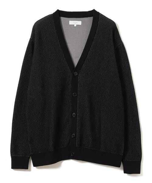 B MING by BEAMS 빔즈 12G 더블 페이스 메쉬 가디건 92-15-0366-803