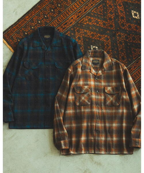 B MING by BEAMS 빔즈 X 펜들턴 체크 셔츠 92-11-0401-964