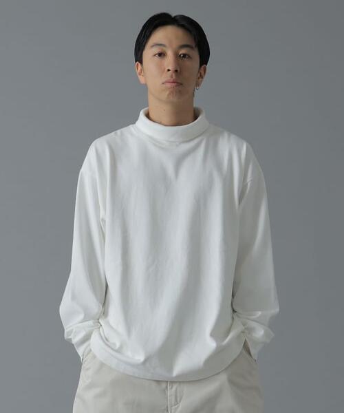 빔즈 재팬 헤비웨이트 터틀넥 티 긴팔 와이드 11-14-0031-458