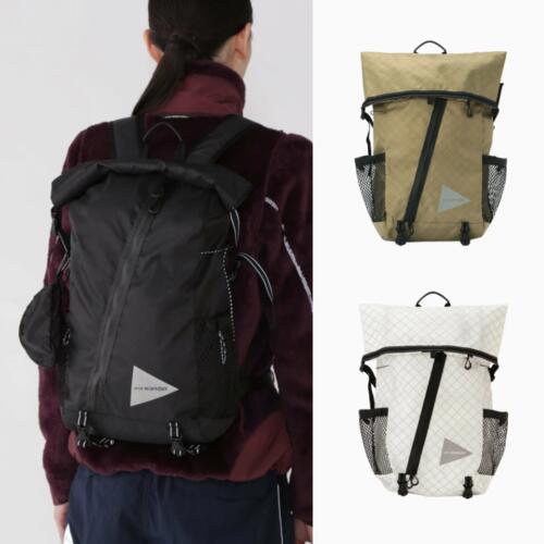 앤드원더 백팩 ECOPAK 18L backpack 25aw
