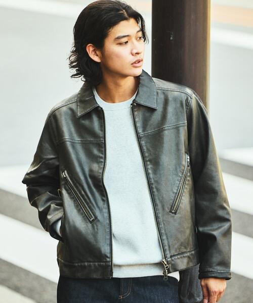 프릭스스토어 라이더 재킷 인조가죽 25AW 1051248901938