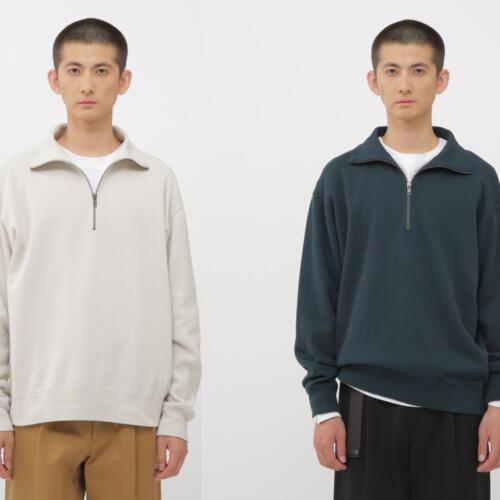 마가렛호웰 남성 긴팔 티 DOUBLE FACE SOFT COTTON JERSEY TOP 25AW