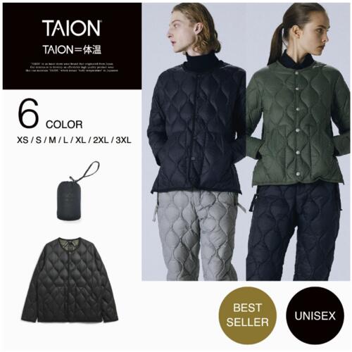 타이온 밀리터리 크루 넥 다운 재킷 소프트 쉘 패딩 점퍼 TAION-104 ALSBML-1