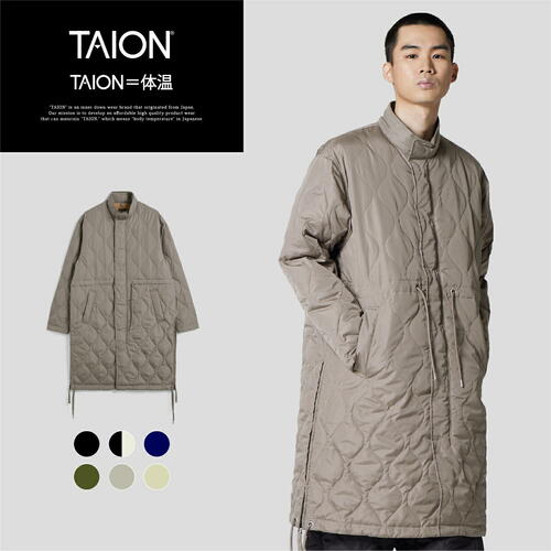 타이온 M-65 밀리터리 다운 코트 패딩 재킷 TAION-113ML-1LONG