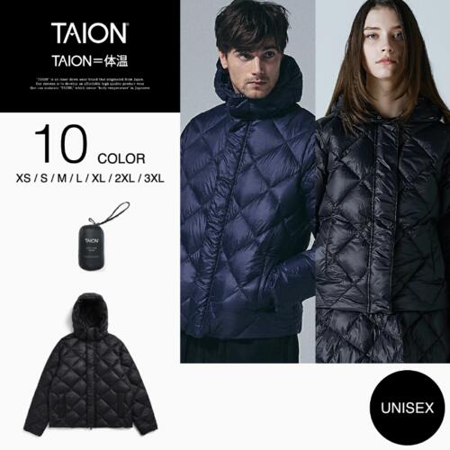 타이온 다운 후드 점퍼 패딩 재킷 TAION-106JKCI