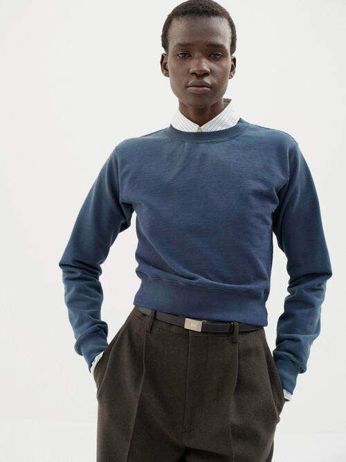 오라리 여성 맨투맨 PRODUCT DYED PIMA LIGHT SWEAT P/O 25AW