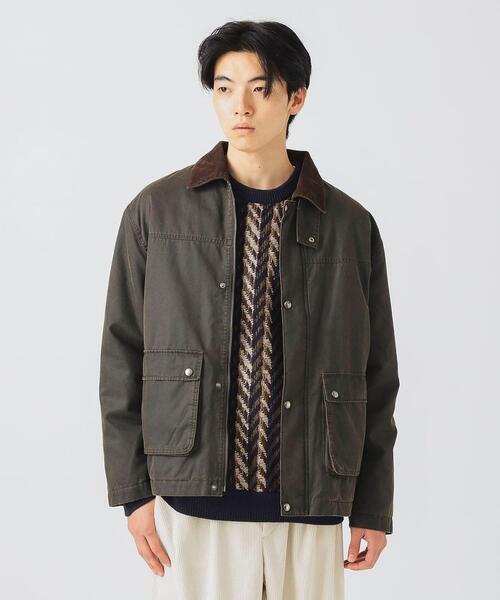 빔즈 하트 페이드 블루종 헌팅 재킷 빈티지 25AW 42-18-0115-639