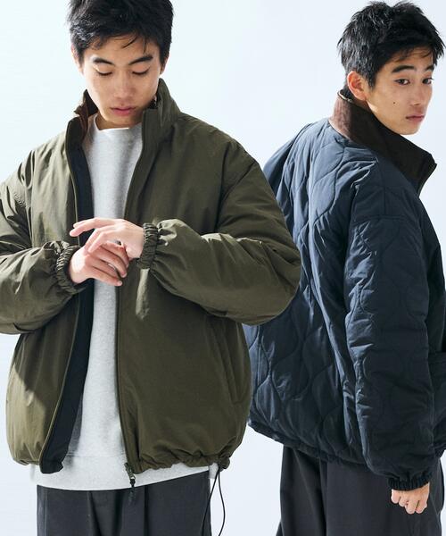 프릭스스토어 빅실루엣 리버시블 유틸리티 패딩 재킷 블루종 25AW 256248900036