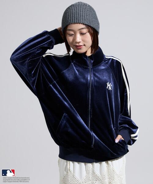 프릭스스토어 X MLB  벨로어 트랙 재킷 여성 25AW 1123248902329