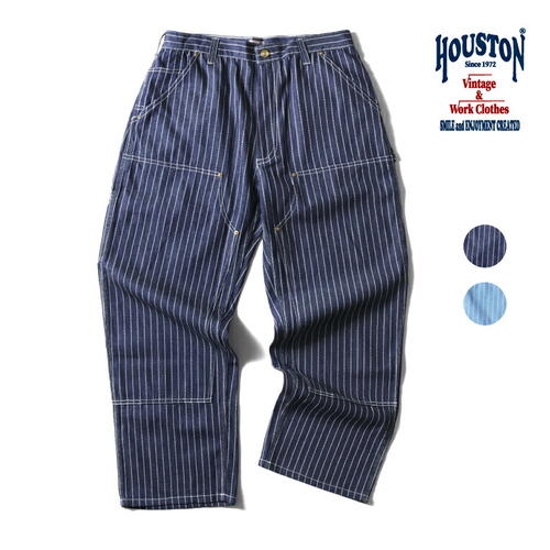 HOUSTON 휴스턴 와바시 데님 더블 니 페인터 팬츠 바지 25AW 10165