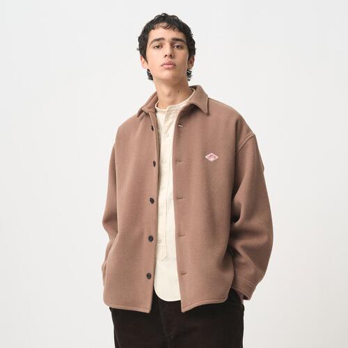 단톤 남성 울 멜튼 셔츠 재킷 DT-A0712 MEW 25AW