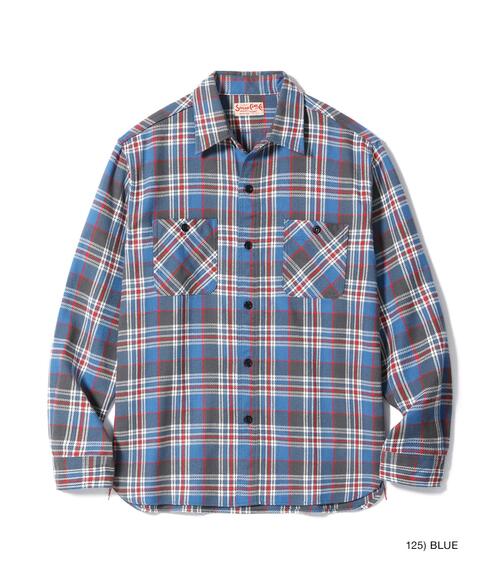 슈가케인 트윌 체크 워크 셔츠 25AW SC29564