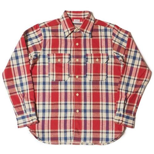 웨어하우스 3104 플란넬 체크 셔츠 D 빈티지 WHSH-24AW011