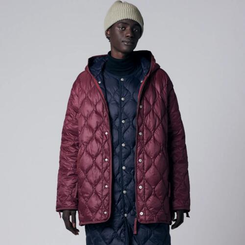 타이온 밀리터리 M65 다운 패딩 후드 코트 TAION-M65LSZBML-1PK