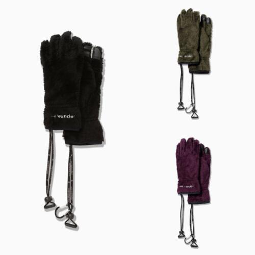 앤드원더 high loft fleece glove 플리스 장갑 25AW
