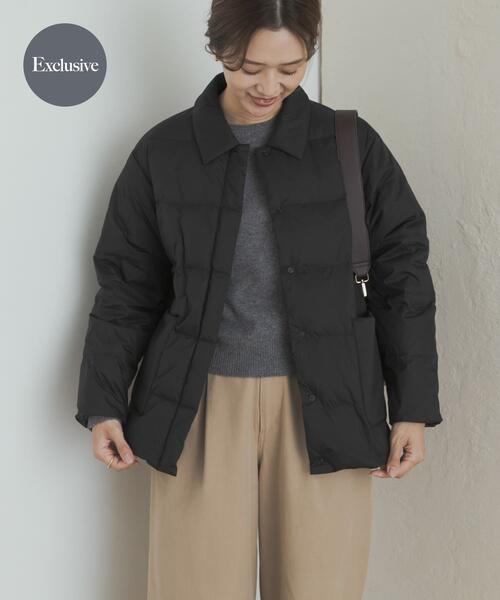 난가 X DOORS BALCOLLAR LIGHTDOWNJACKET 여성 패딩 재킷 25AW
