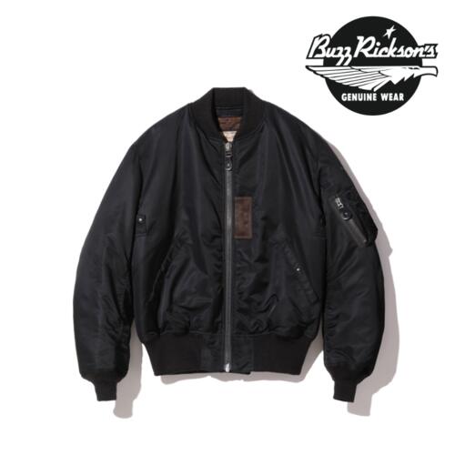 버즈릭슨 윌리엄깁슨 MA-1 블랙 알버트 터너 플라이트 재킷 항공 점퍼 BR15414