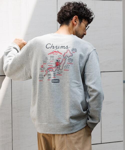 프릭스스토어 X 첨스 백프린트 스웨트 티 기모 맨투맨 25AW 1221180500330