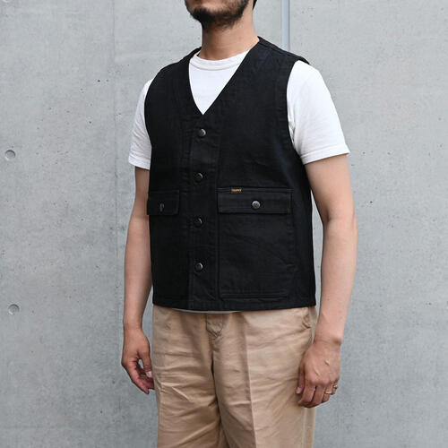 트로피클로딩 조끼 Rancher Vest Blackie Denim 3905