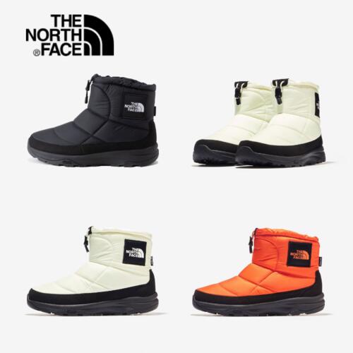 노스페이스 재팬 Nuptse Bootie WP 로고 숏 패딩 부츠 방한화 NF52280