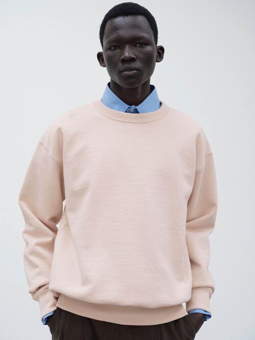 오라리 티 맨투맨 SMOOTH SOFT BD SWEAT P/O 25AW