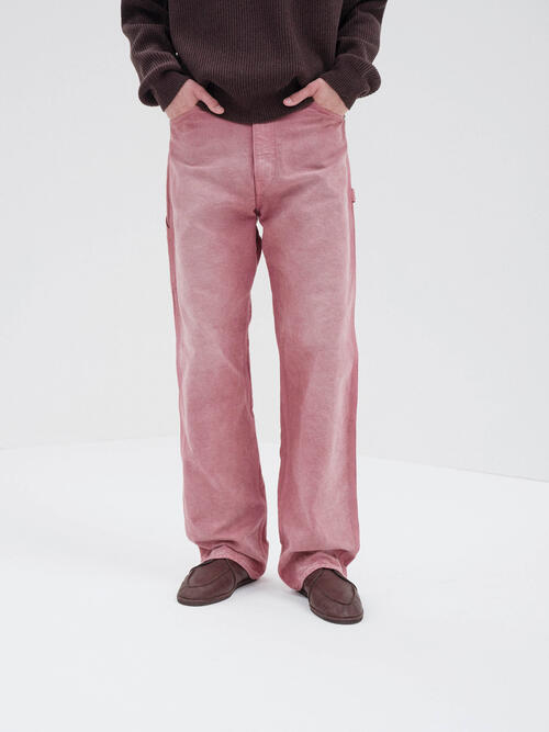 오라리 남성 바지 PRODUCT DYED ORGANIC COTTON DUCK PAINTER PANTS 25AW