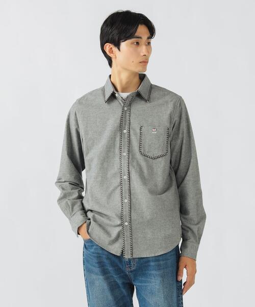 빔즈 하트 스티치 플란넬 셔츠 긴팔 25AW 42-11-0096-413