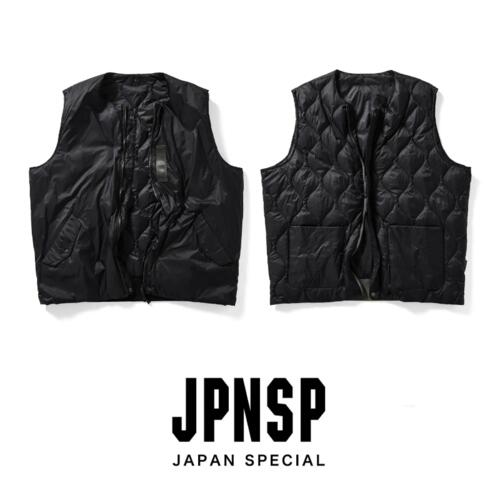 타이온 일본스페셜 리버시블 MA-1 이너 다운 패딩 조끼 TAION-V02JS