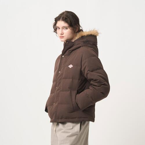 단톤 여성 퍼 후드 다운 재킷 패딩 점퍼 25AW DT-A0007 TPR