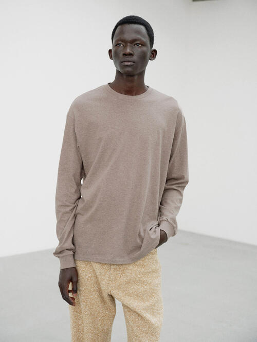 오라리 심리스 긴팔 티 남성 SEAMLESS L/S TEE 26SS