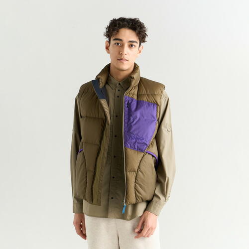 난가 패딩 다운 조끼 MAZENO RIDGE VEST 25AW