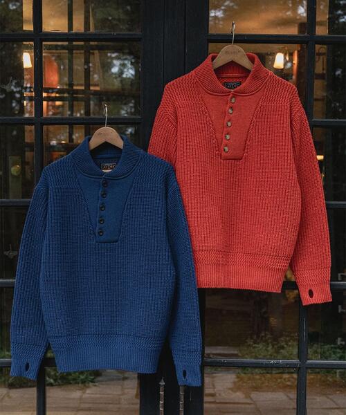 빔즈 플러스 울 니트 Jeep Knit 38-15-0276-314 25AW