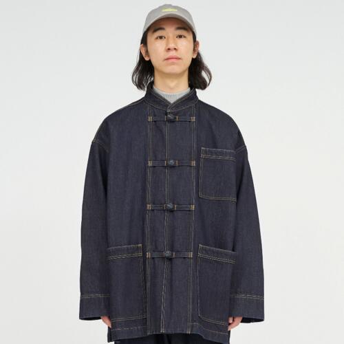 프레쉬서비스 데님 재킷 CORPORATE DENIM KUNG-FU COVERALL FSC261 원워시