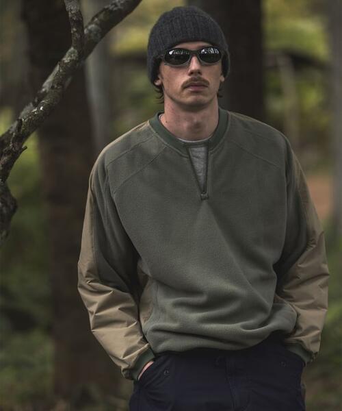 빔즈 플러스 애슬래틱 하프 지퍼 플리스 티 맨투맨 25AW 38-13-0235-156