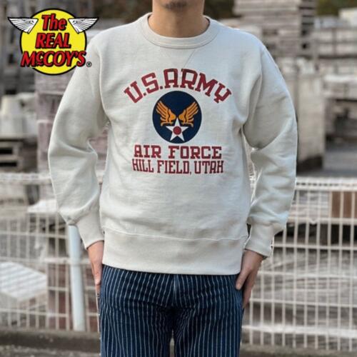 리얼맥코이 밀리터리 스웨트 티 맨투맨 MC25123