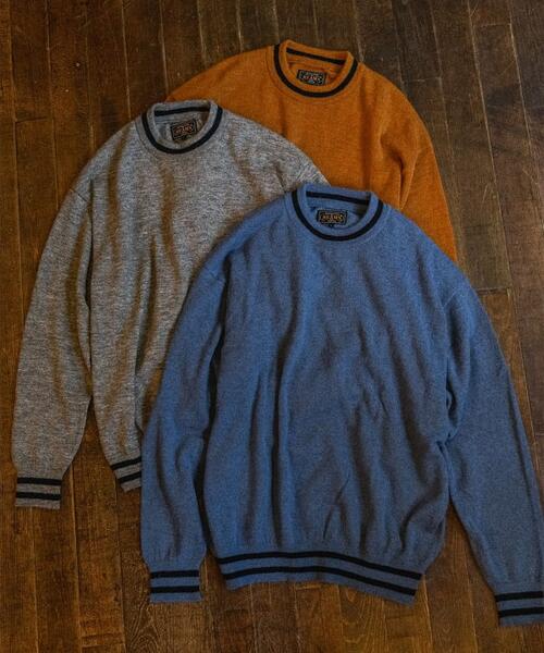 빔즈 플러스 라인 알파카 울 14G 니트 38-15-0250-156 25AW