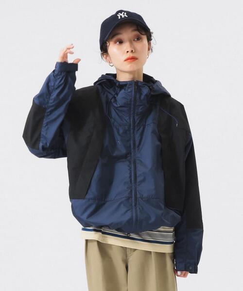 노스페이스 퍼플라벨 X 빔즈 보이 여성 마운틴 윈드 파카 13-18-0680-594