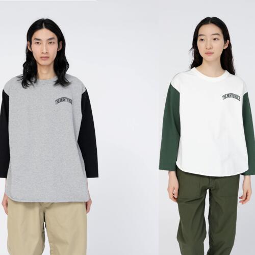 노스페이스 퍼플라벨 필드 베이스볼 티 남성 여성 N24FH009