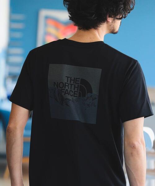 노스페이스 재팬 마운틴 로고 반팔 스퀘어 티 24SS NT32377
