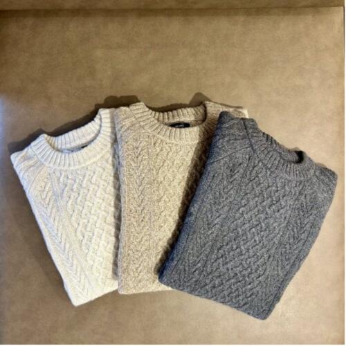 빔즈 5G 케이블 울 니트 25AW 11-15-1844-803