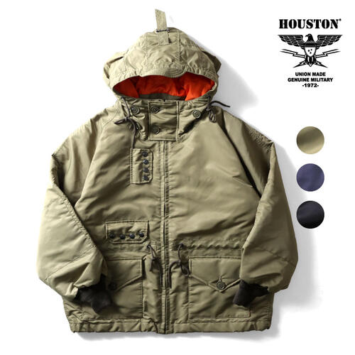 휴스턴 51446 나일론 UK 스모크 후드 패딩 점퍼 밀리터리