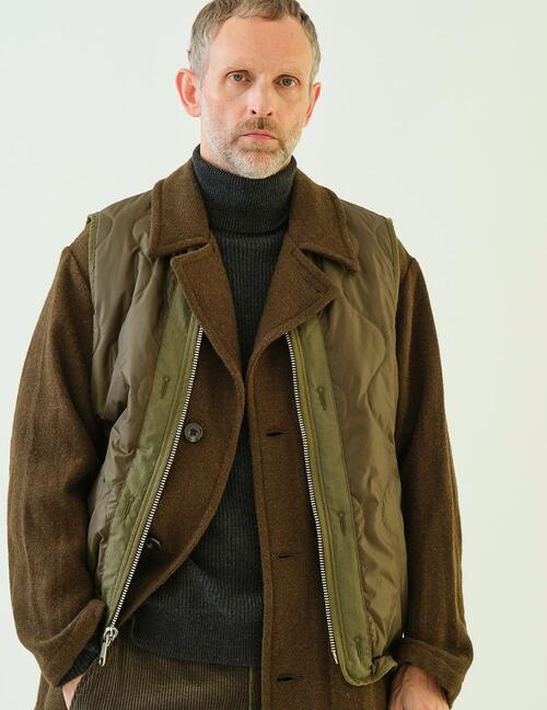 사쥬드크레 SAGE DE CRET 리버시블 라이너 퀼팅 조끼 31503332